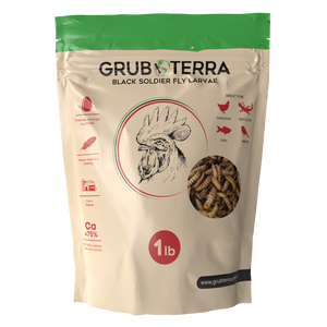 GrubTerra Dried Larvae