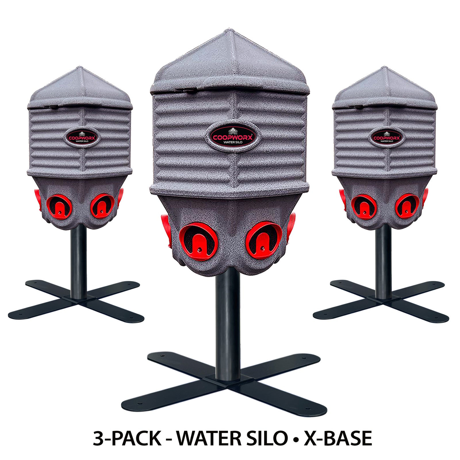 WATER SILO • 3-PACK SPECIAL