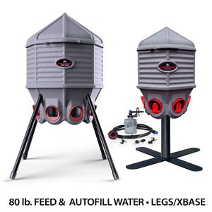 80 lb. FEED & WATER SILO COMBO
