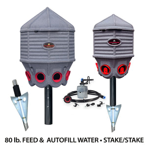 80 lb. FEED & WATER SILO COMBO