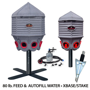 80 lb. FEED & WATER SILO COMBO