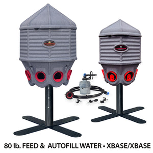 80 lb. FEED & WATER SILO COMBO