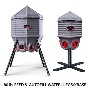 80 lb. FEED & WATER SILO COMBO