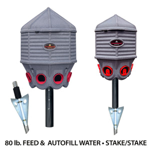 80 lb. FEED & WATER SILO COMBO