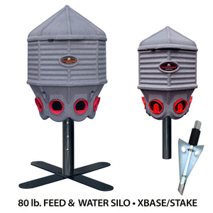 80 lb. FEED & WATER SILO COMBO
