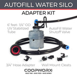 Autofill Water Valve Adapter Kit — 8 Gal - Freestanding